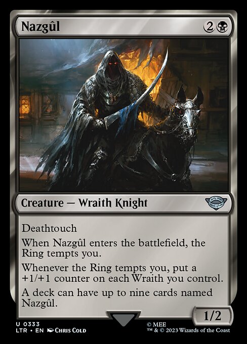 Nazgûl The Lord of the Rings- Tales of Middle-earth